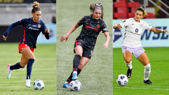 Trinity Rodman, Sophia Smith and Emily Fox are all in USWNT January camp